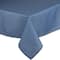 French Blue Tonal Lattice Print Outdoor Tablecloth 60" x 84"